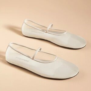 Jeffrey Campbell Swan-Lake Mesh Flats